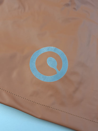 Světle hnědá bunda do deště